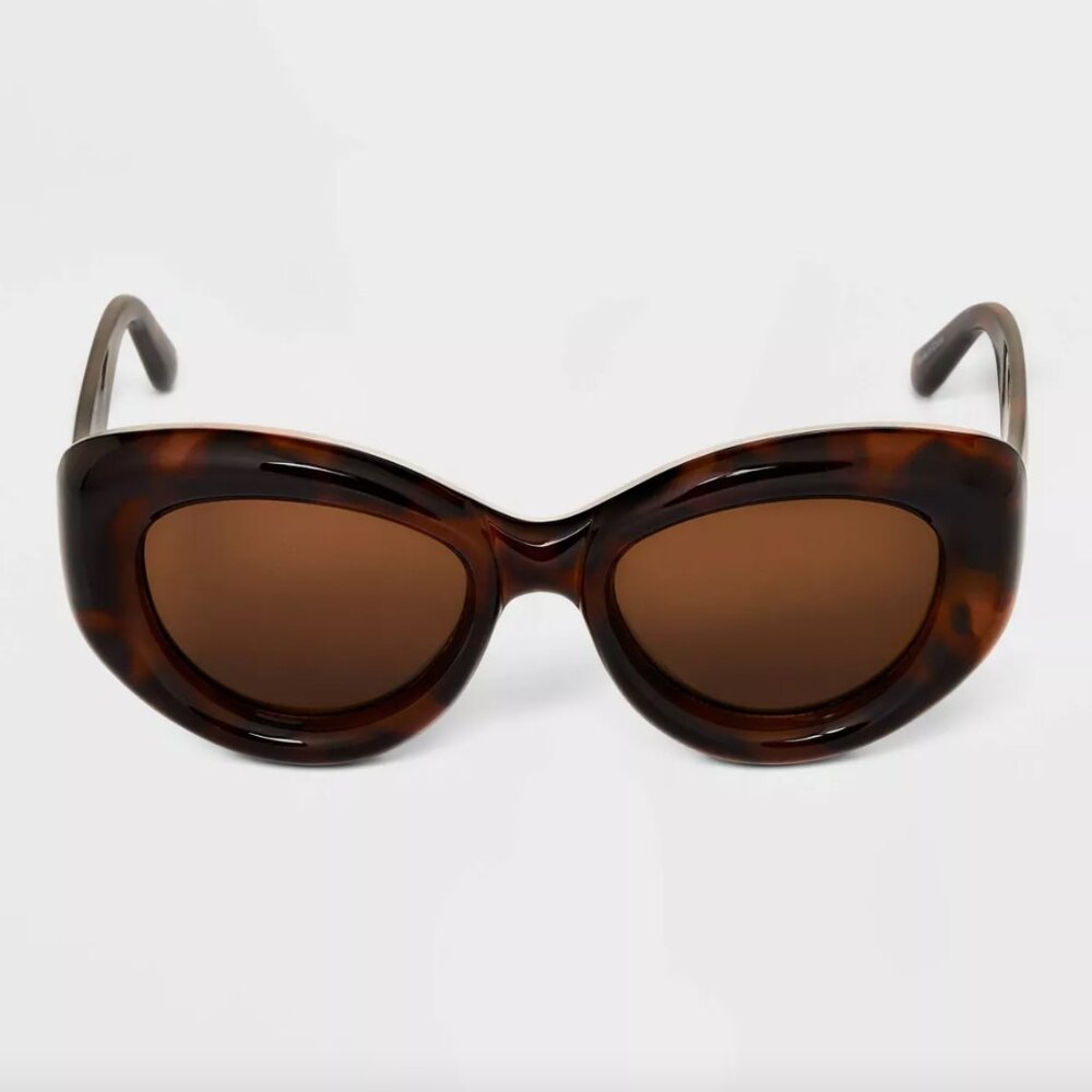 A New Day - Women's Bubble Round Cateye Sunglasses